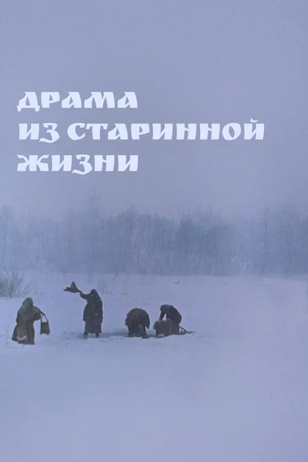 Постер «Драма из старинной жизни»