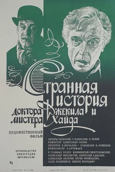 Постер: Странная история доктора Джекила и мистера Хайда
