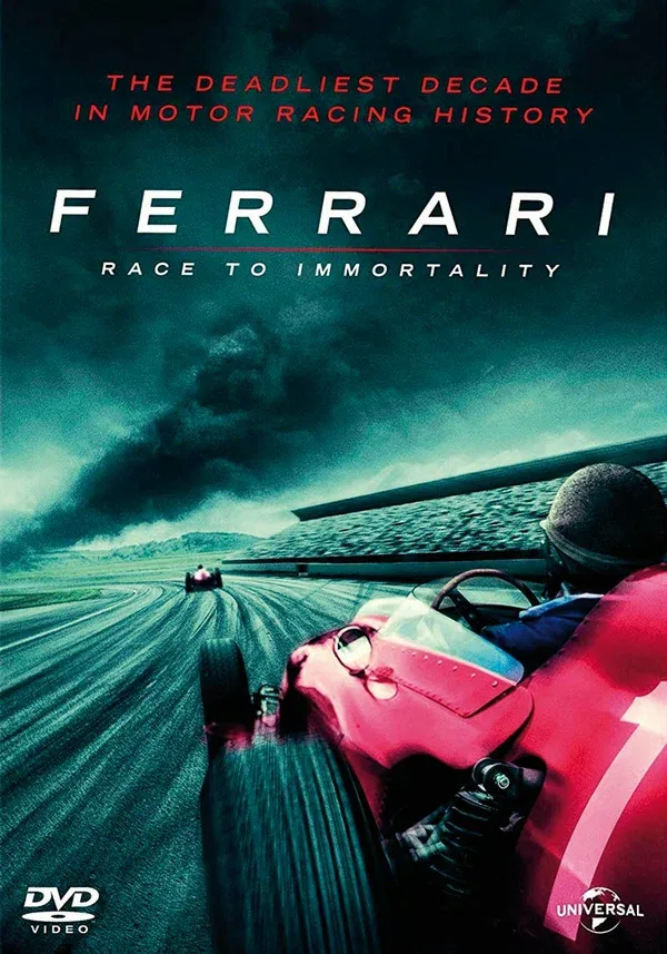 Постер «Ferrari: Гонка за бессмертие»