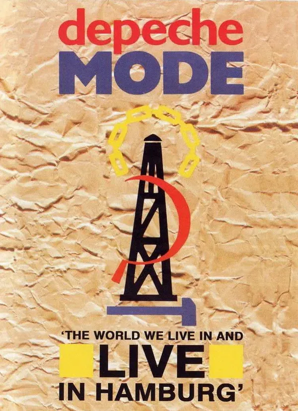 Постер: Depeche Mode: The World We Live in and Live in Hamburg