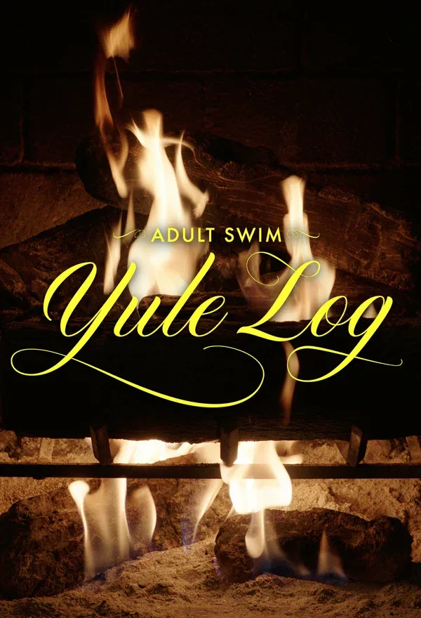 Постер: Adult Swim. Святочное полено