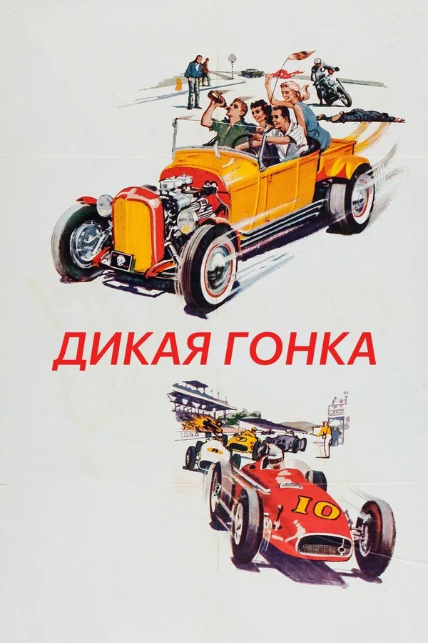 Постер «Дикая гонка»