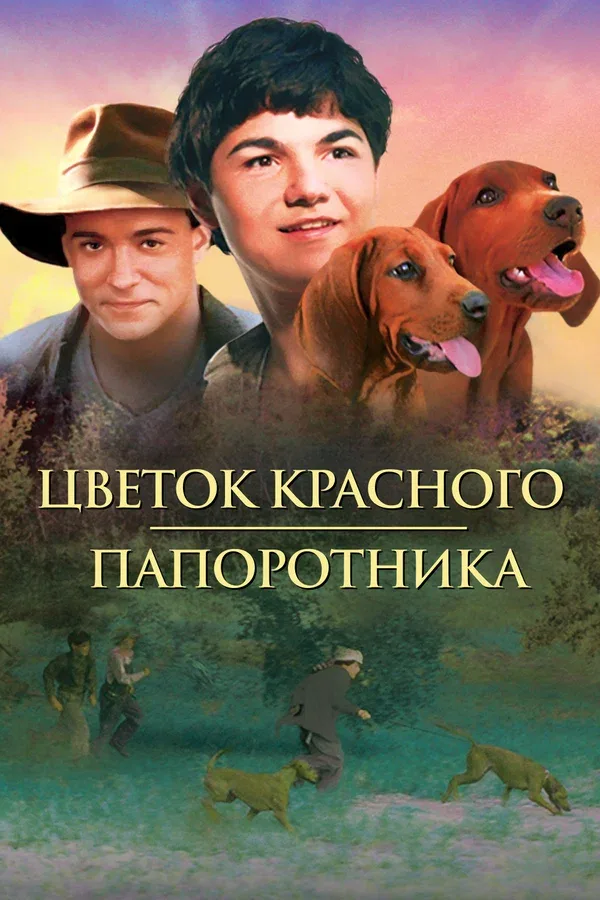 Постер: Цветок красного папоротника