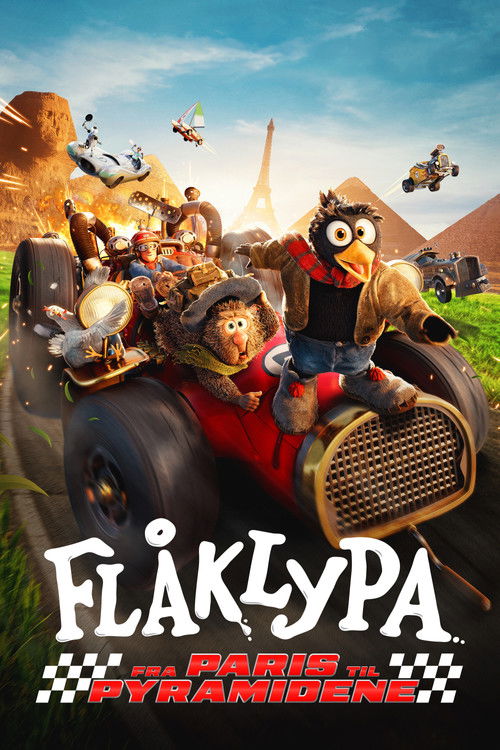 Постер «Flåklypa - fra Paris til Pyramidene»