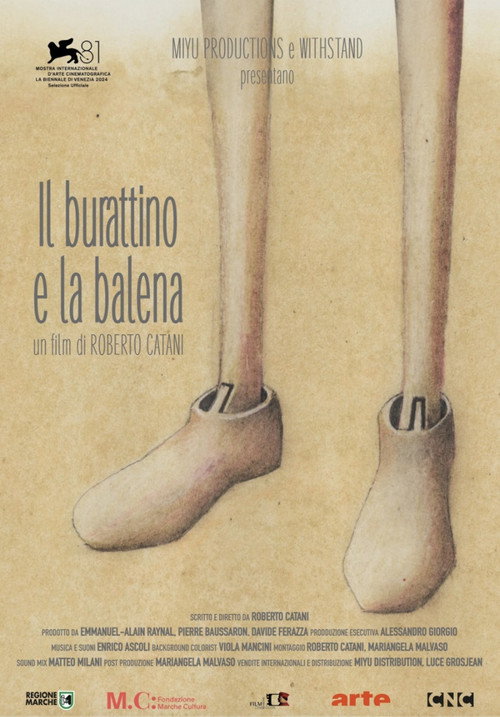 Постер «Il burattino e la balena»