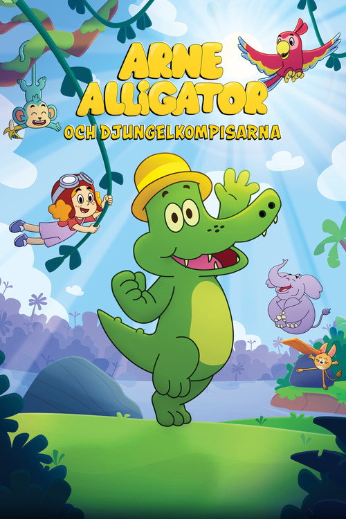 Постер «Arne Alligator och djungelkompisarna»