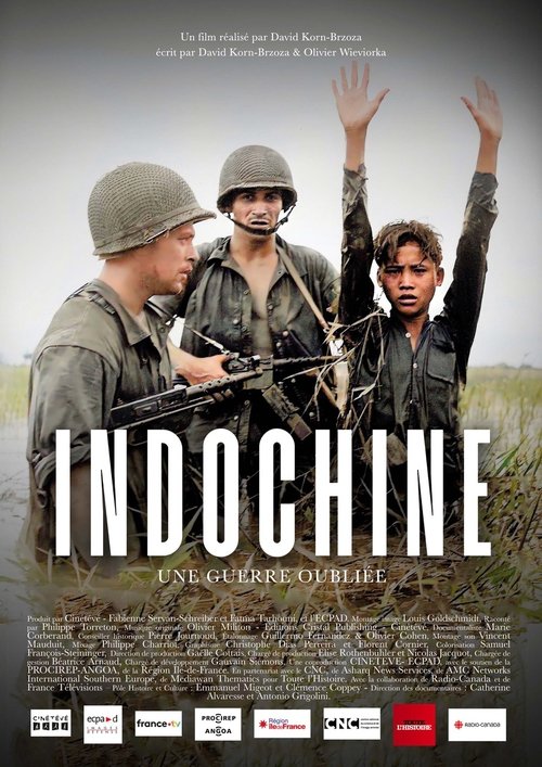 Постер «Indochine, une guerre oubliée»