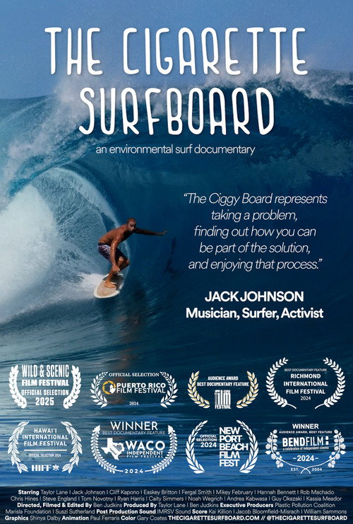 Постер «The Cigarette Surfboard»