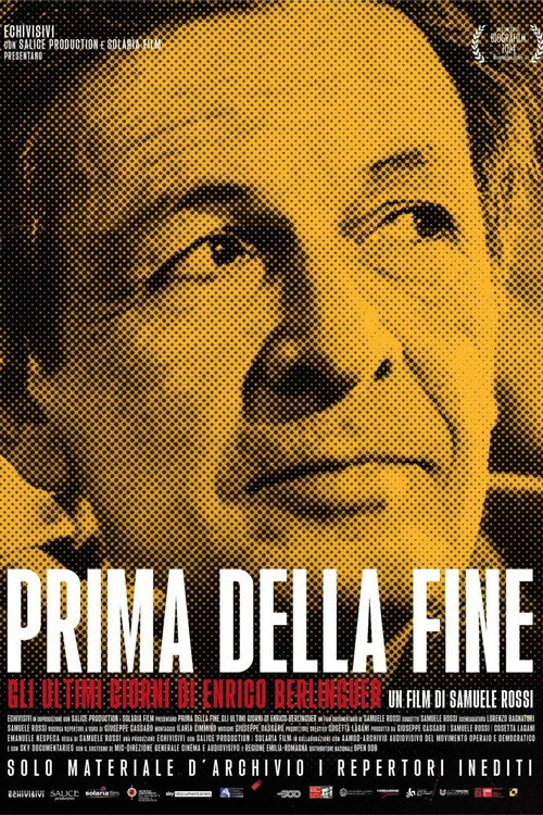 Постер «Prima della fine - Gli ultimi giorni di Enrico Berlinguer»