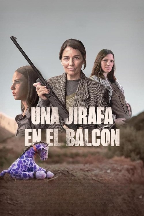Постер «Una jirafa en el balcón»