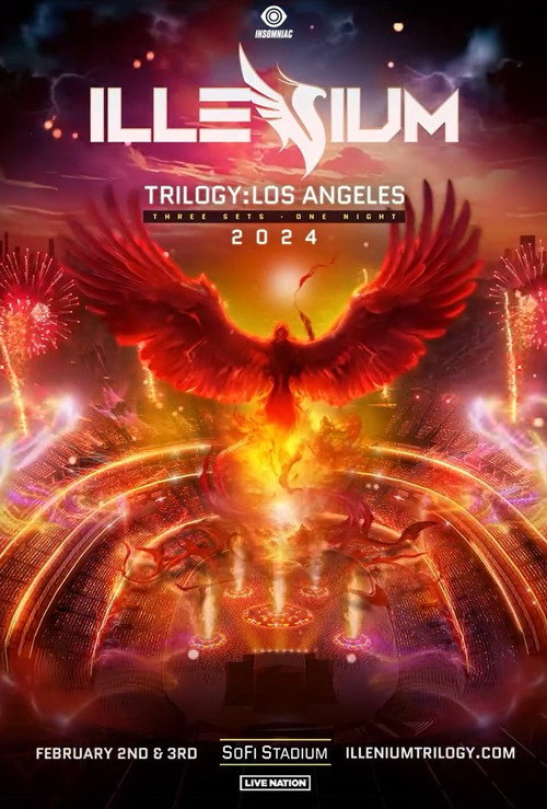 Постер «ILLENIUM Trilogy: Los Angeles»