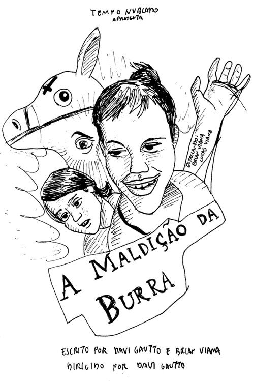 Постер «A Maldição da Burra»