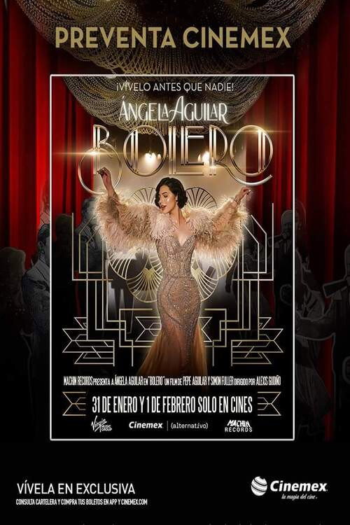 Постер «Ángela Aguilar "Bolero"»
