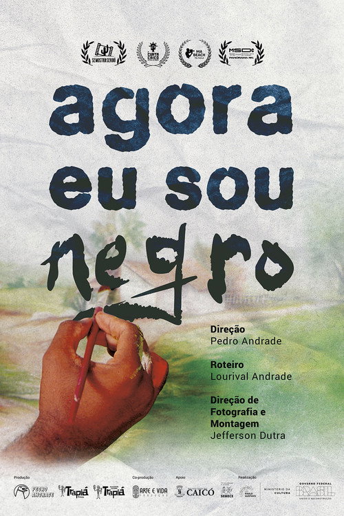 Постер «Agora Eu Sou Negro»