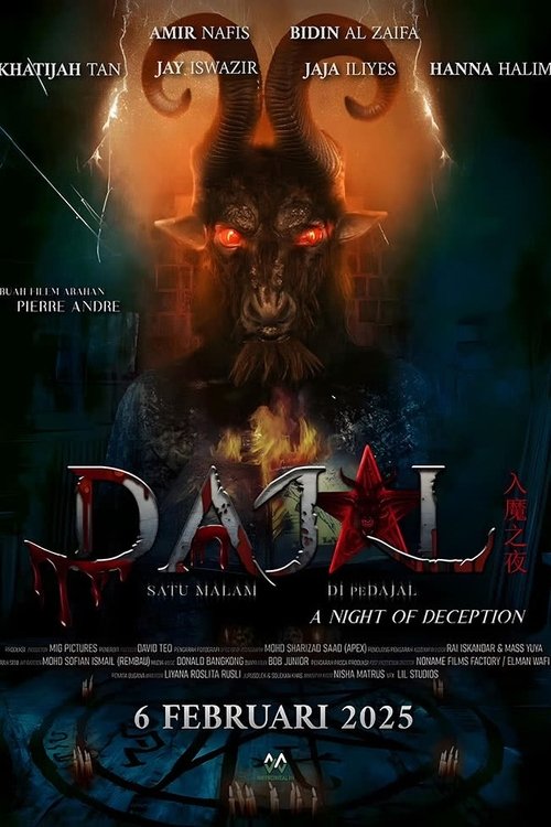 Постер «Dajal: Satu Malam Dipedajal»