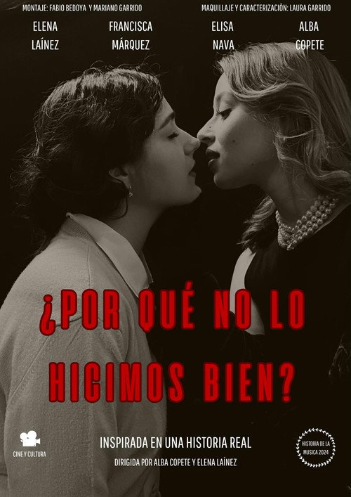 Постер «¿Por qué no lo hicimos bien?»