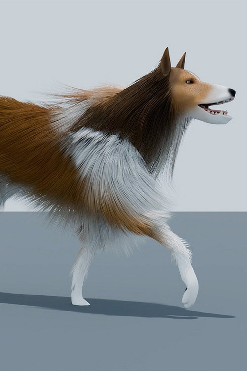 Постер «AN ANIMATED DOG READS JOHN BERGER, HARAWAY, AND KAFKA»