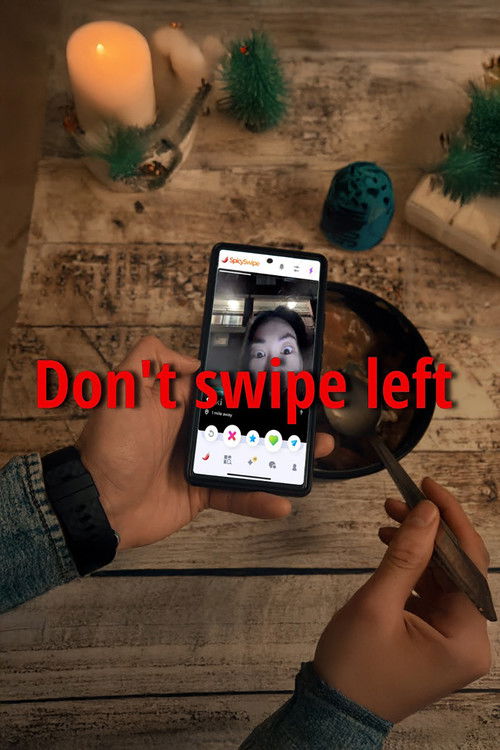 Постер «Don't swipe left - One Minute Short Film»