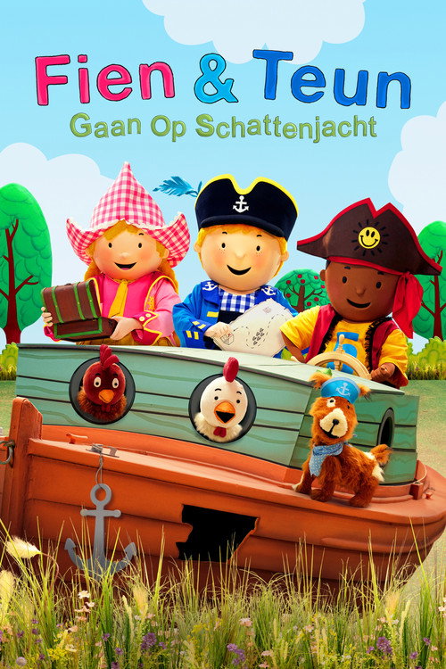 Постер «Fien & Teun gaan op schattenjacht»