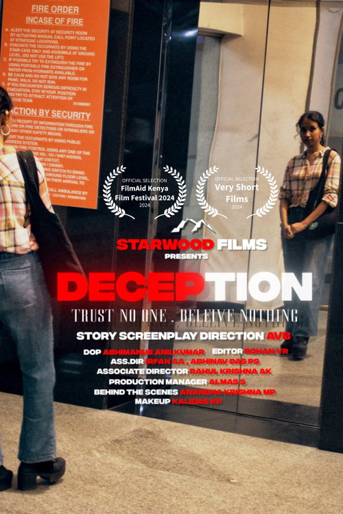 Постер «Deception - trust no one, Believe nothing»