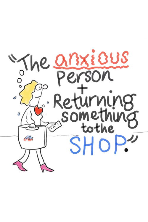 Постер «The Anxious Person + Returning Something to the Shop»