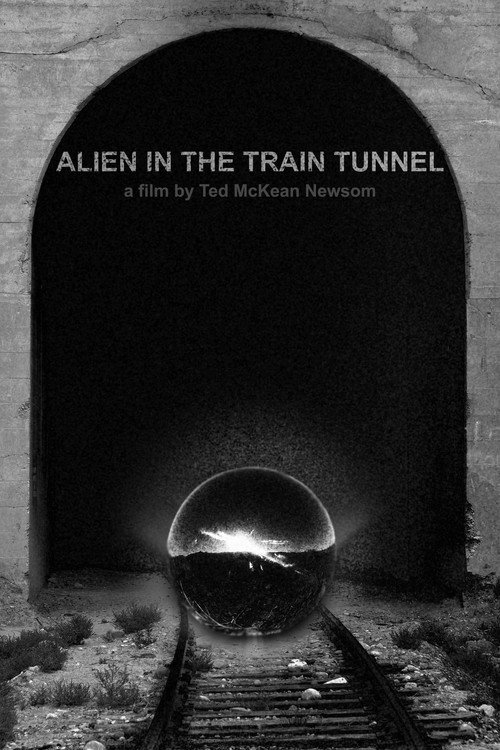 Постер «Alien in the Train Tunnel»