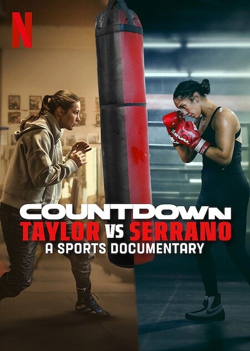 Постер «Countdown: Taylor vs. Serrano»