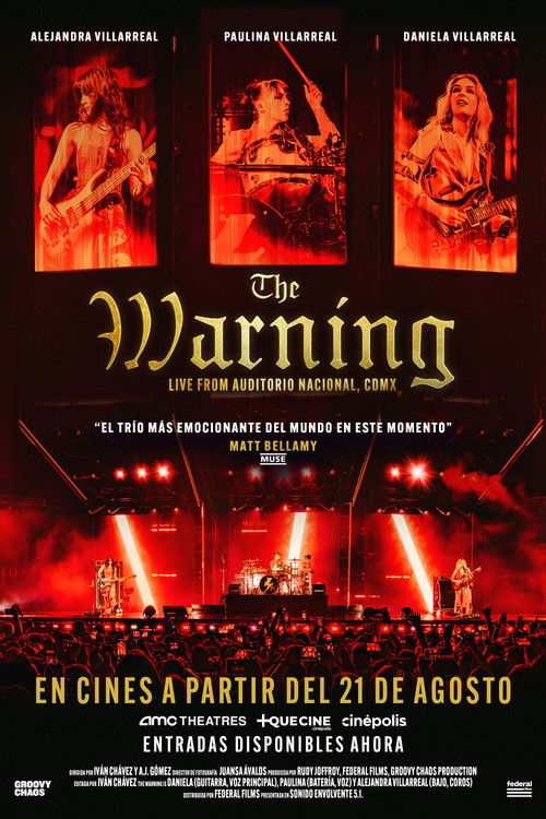 Постер «The Warning Live From Auditorio Nacional, CDMX»