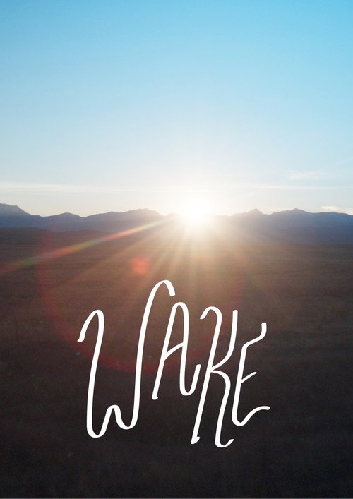 Постер «Wake»