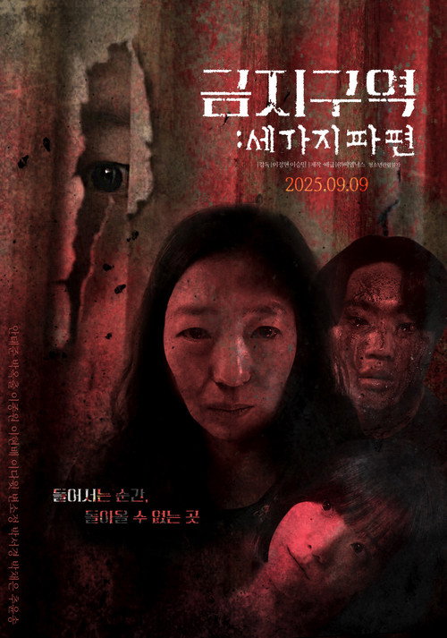 Постер «금지구역: 세 가지 파편»