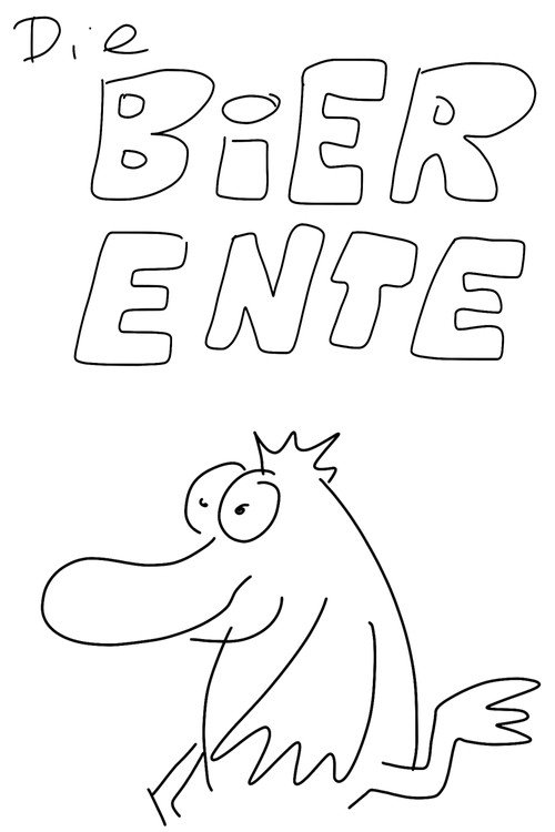 Постер «Die Bierente»
