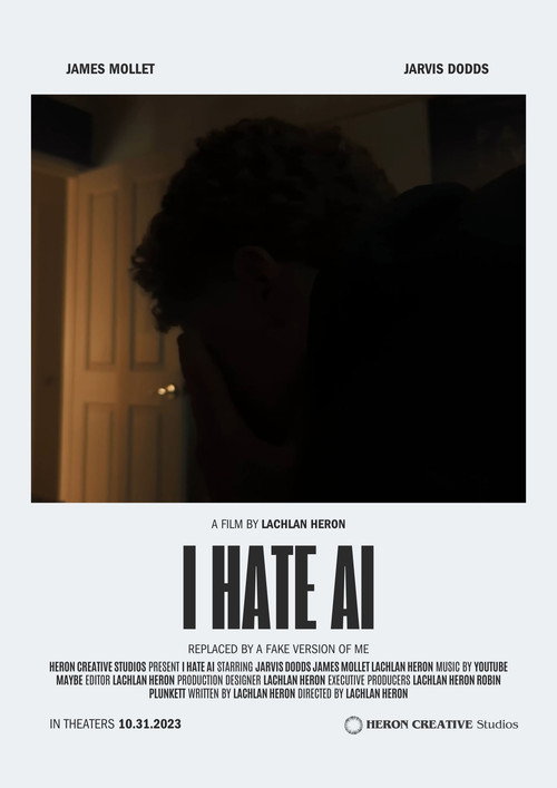 Постер «I Hate AI»