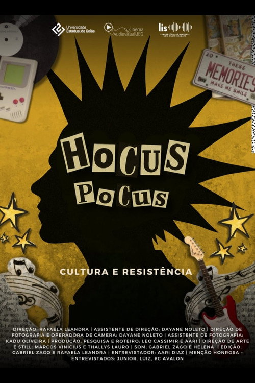 Постер «Hocus Pocus - Cultura e Resistência»