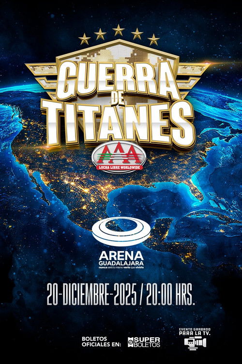 Постер «AAA Guerra de Titanes»