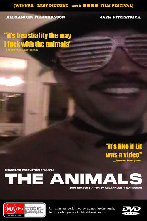 Постер «THE ANIMALS GET TATTOOS»