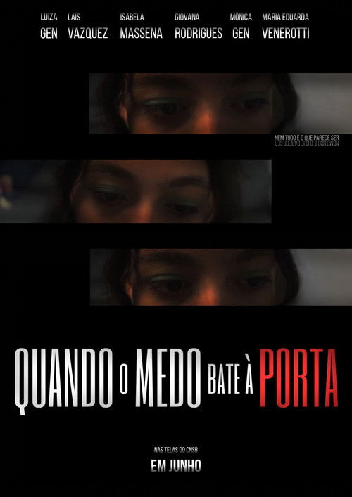 Постер «Quando o medo bate à porta»