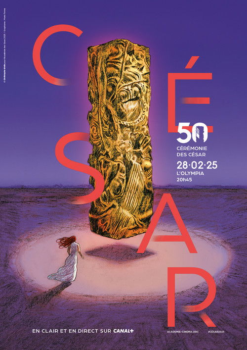 Постер «Le soir où j'ai reçu le César 2025»