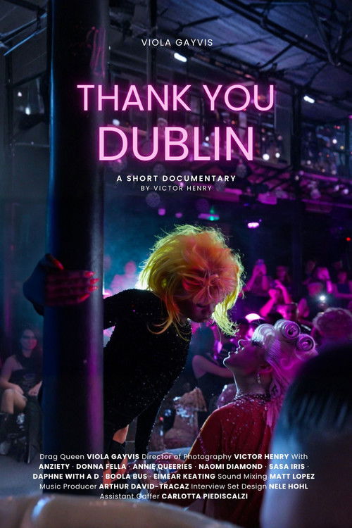 Постер «Thank You Dublin»