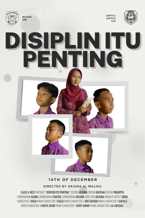 Постер «Disiplin Itu Penting»